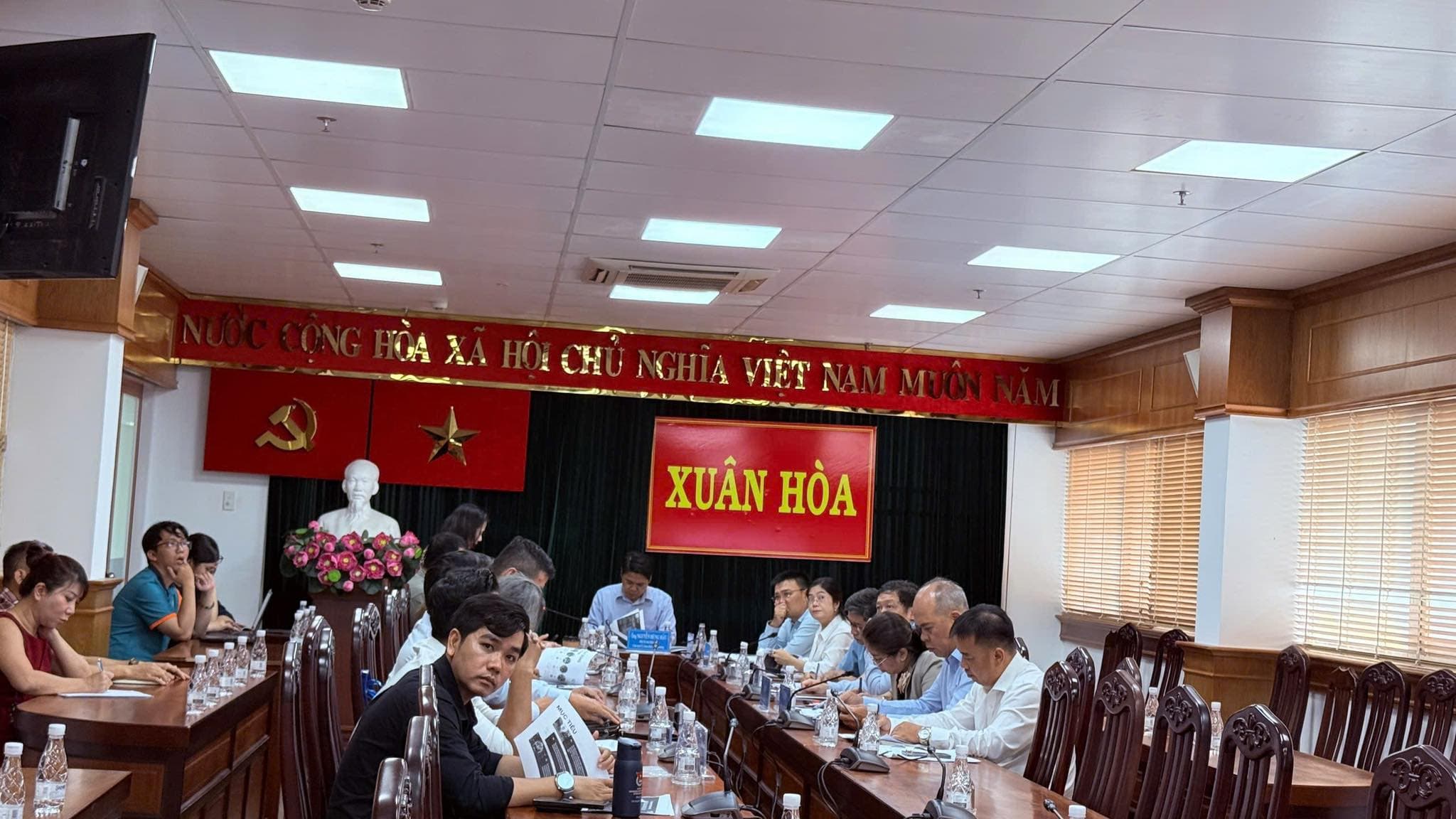 Phường Xuân Hòa tổ chức lấy ý kiến góp ý phương án tổ chức không gian công cộng khu vực Hồ Con Rùa