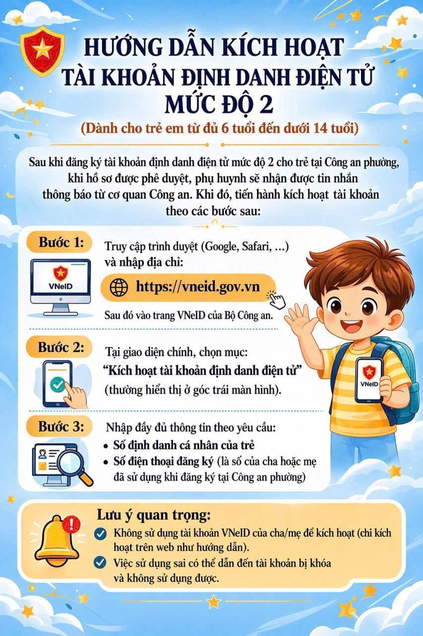 Công an phường Xuân Hòa triển khai thu nhận hồ sơ cấp định danh điện tử mức 2